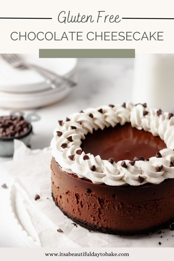 Gluten Free Chocolate Cheesecake It's A Beautiful Day To Bake